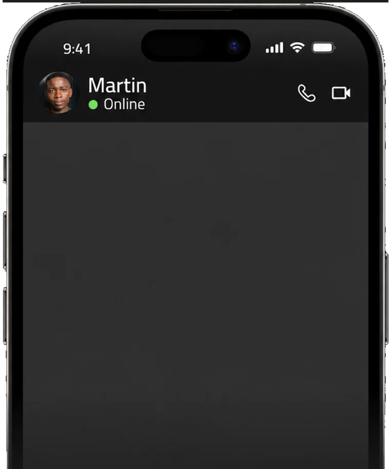 Conversation WhatsApp entre un vendeur et son client