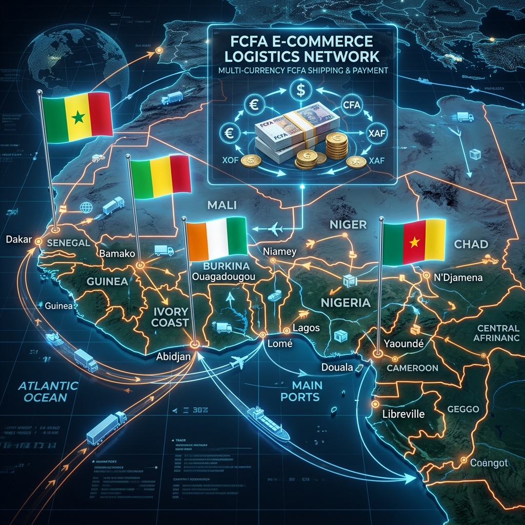 Expansion COD Multi-Pays : Vendre en Côte d’Ivoire, Sénégal, Mali et Cameroun depuis une seule boutique